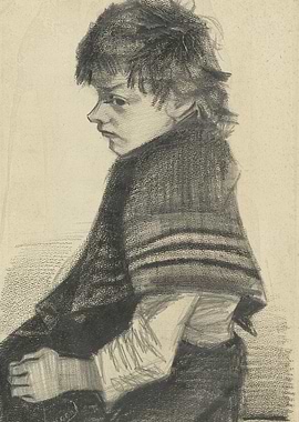 Girl with a Shawl 1883