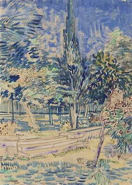 Stone Steps in the Garden