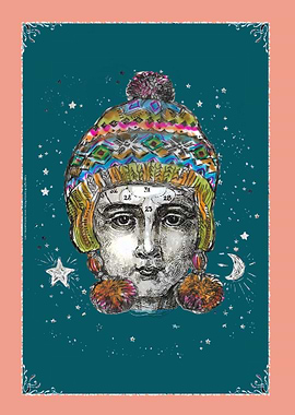 Phrenology + beanie hat