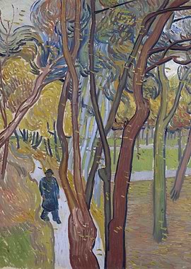 The Walk Falling Leaves