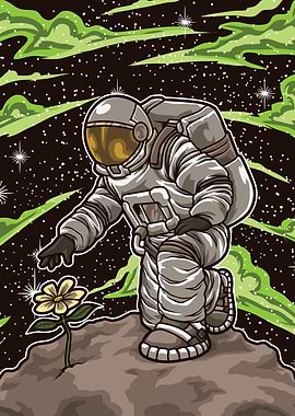 Plant A Flower In Space