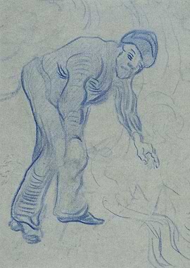 Stooping Man 1890