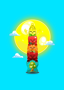 Totem frutal