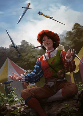 Iron Falcon Knife Juggler