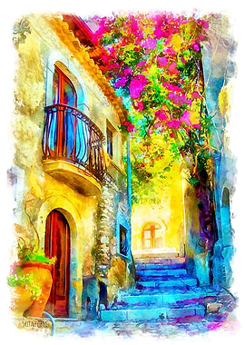 Street in Italy Borghi