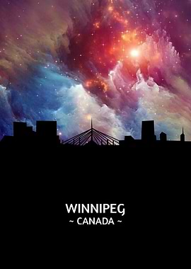 Winnipeg Canada Skyline