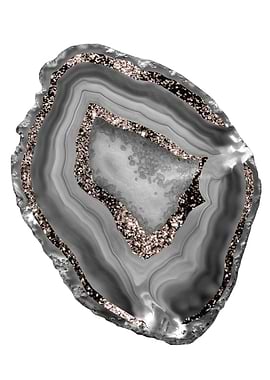 Agate Rose Gold Glam 1