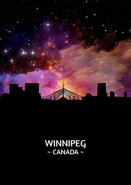 Winnipeg Canada Skyline