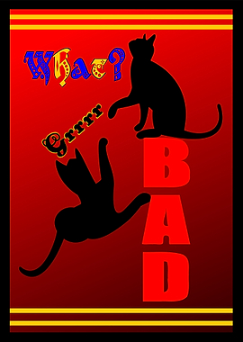 Cheeky Cats in Action Grrr