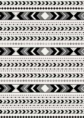 Tribal Arrow Boho Pattern2