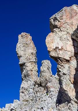 rocks dolomites italy