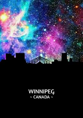 Winnipeg Canada Skyline