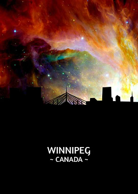 Winnipeg Canada Skyline