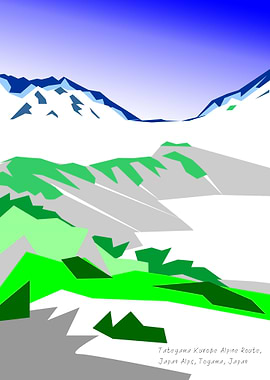 Alpine Mountain Japan