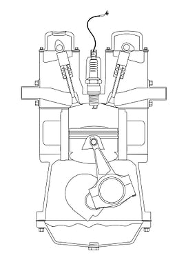 Outlind Drawing Petrol Eng