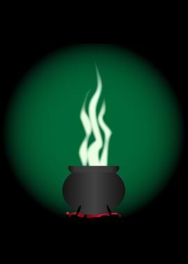 Witches Cauldron Poster