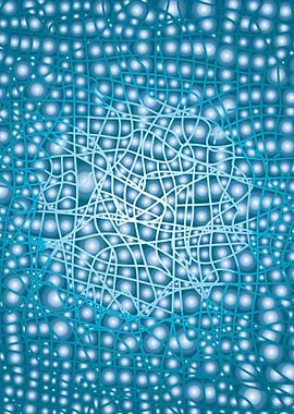 Blue Liquid Background