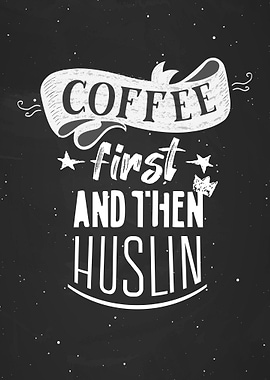 Coffee first
