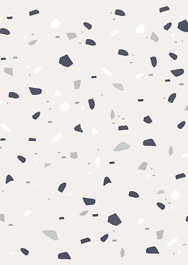 Midnight Creme Terrazzo 1