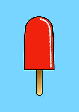 Red Ice Lolly