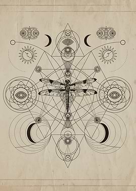 Dragonfly Sacred Geometry