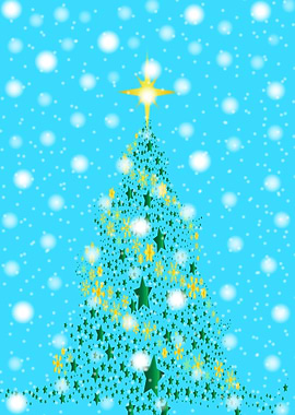 Snowflake Christmas Tree