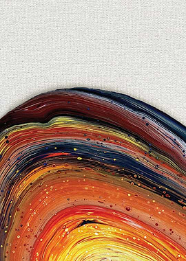 Acrylic Pour Painting