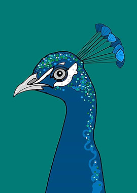 Peacock Portrait