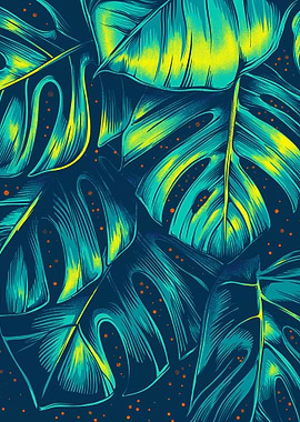 Galaxy Botanical Leaf