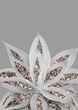 Gray Agave Rose Gold 1