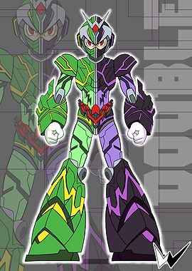ROCKMAN X KAMEN RIDER W