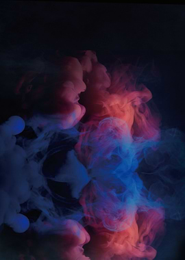 Color Smoke Abstract