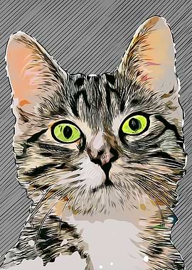 Cat art