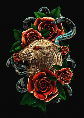 Traditional Tiger Snake