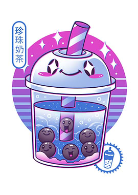 Boba Wave Tea