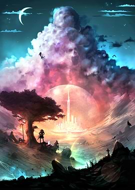 Journey to the domed city