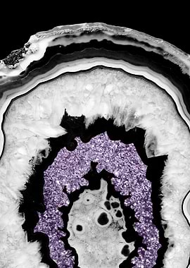 Agate Violet Glitter 2