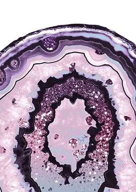 Unicorn Glitter Agate 1