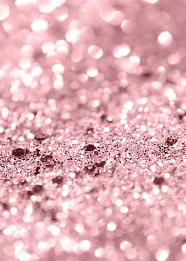 Rose Gold Blush Glitter 1