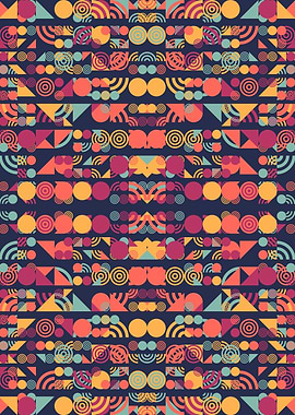 Abstract Symbols Pattern G