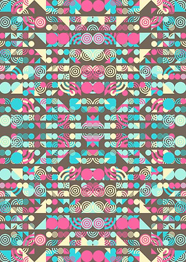 Abstract Symbols Pattern G