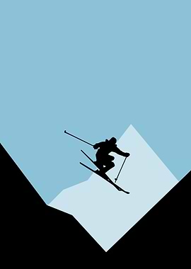 Skiing Skier Outdoor