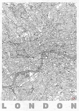London Map Line