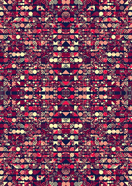 Abstract Symbols Pattern G