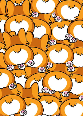 Corgi Butts