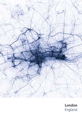 City Art Map of London