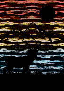 Capricorn in the mountains