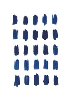 Abstract Brushstrokes No