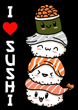 I love sushi