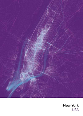 City Art Map of New York